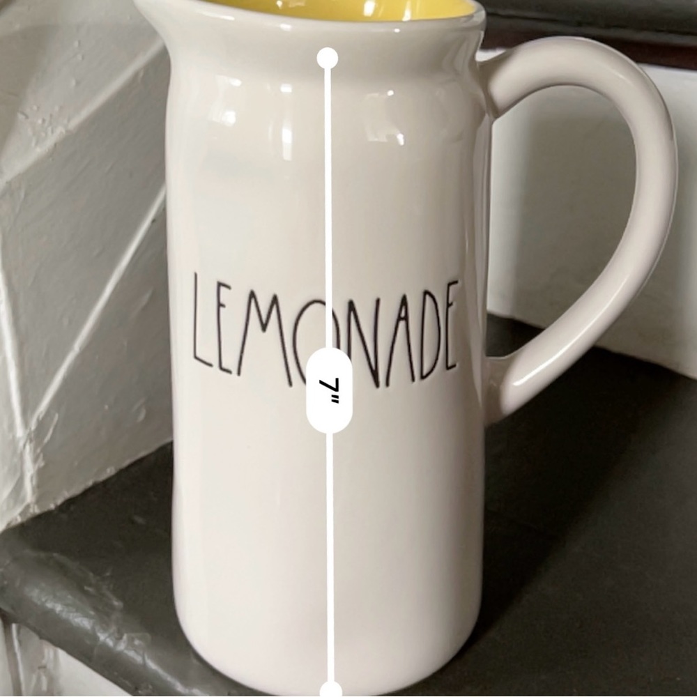 Rae Dunn LEMONADE Pitcher - Picture 12 of 12